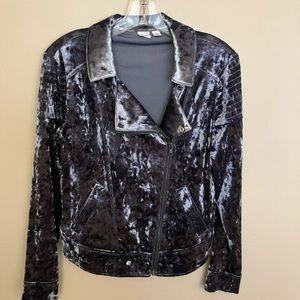 Melrose and Market Velvet Moto jacket